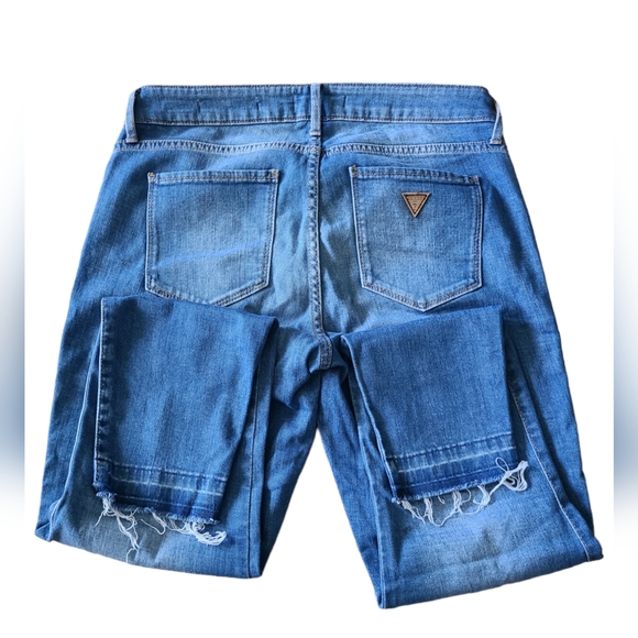 GUESS | SEXY CURVE JEANS RAW HEM | SIZE 29 - Picture 8 of 12